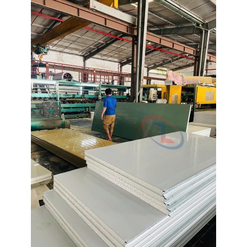 Panel Rockwool chống cháy