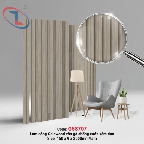 LAM SÓNG THAN TRE VÂN GỖ G-707