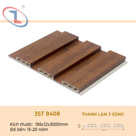 Tấm ốp lam sóng thấp - 3 sóng